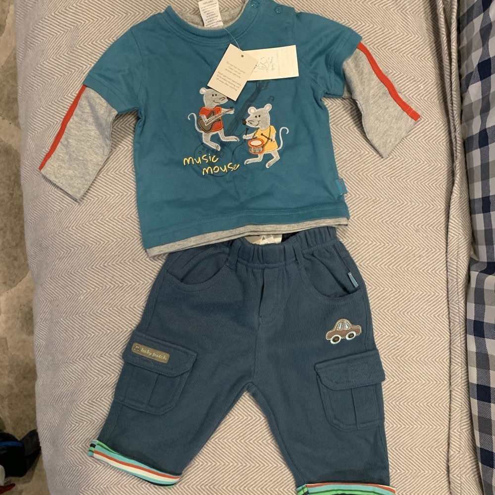 BRAND NEW Pumpkin Patch Shirt and Pant set